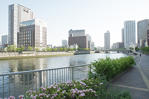 梅田の風景