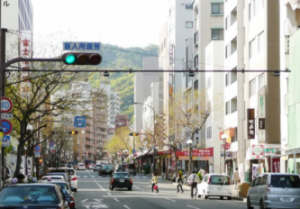 三宮の風景